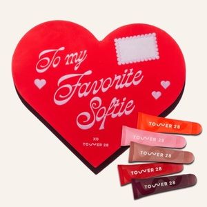 Tower 28 Limited Edition Lip Softie Lip Treatment Gift Set - All 5 Flavors NIB